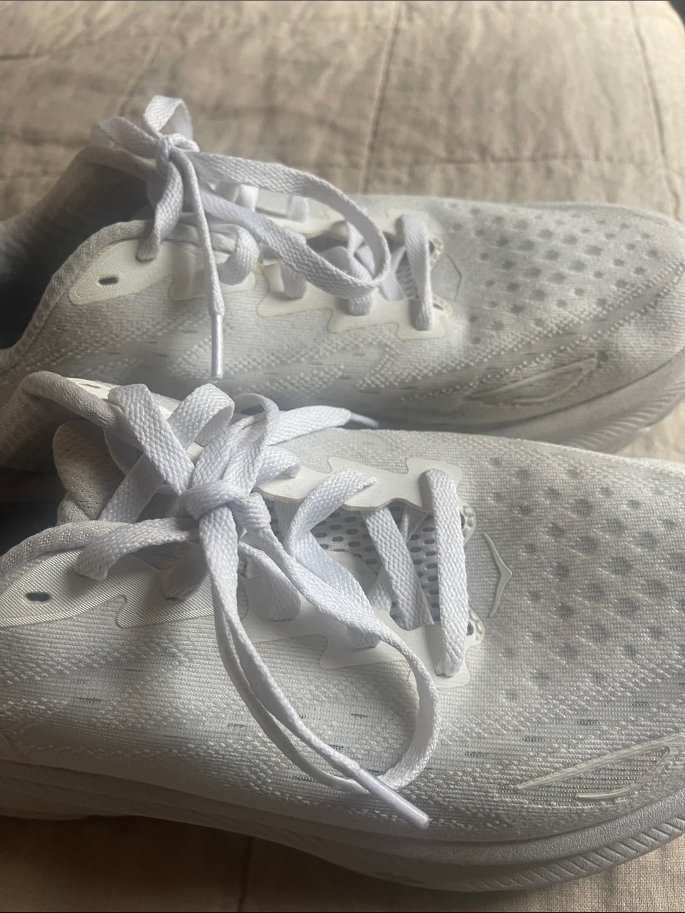 Hoka White Men's/Unisex Running Sneakers - Picture 6 of 6